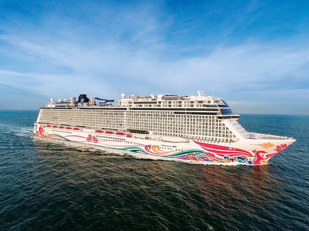 Norwegian Joy West Coast Itineraries Norwegian Joy West Coast Itineraries