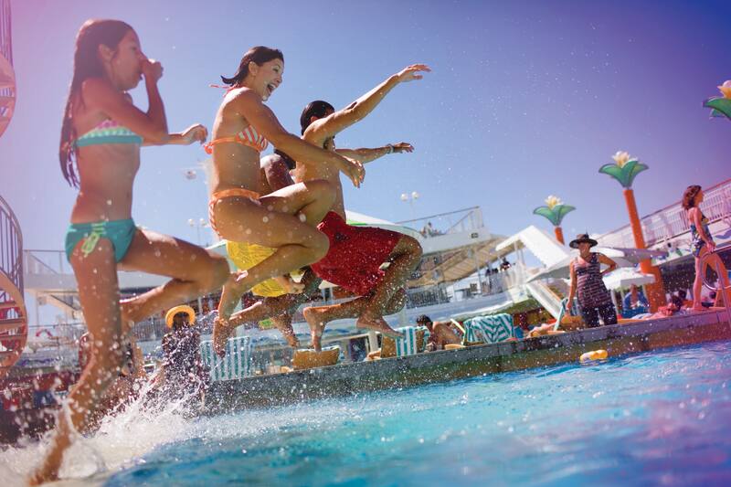 Piscinas y parques acuáticos Norwegian Cruise Line Pools & Aqua Parks