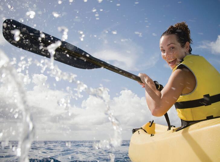 Paddle Your Way on a Kayak Paddle Your Way on a Kayak