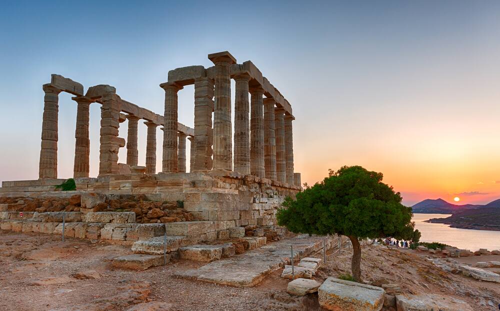 Temple of Poseidon Visit the Temple of Poseidon on a Greek Cruise with Norwegian