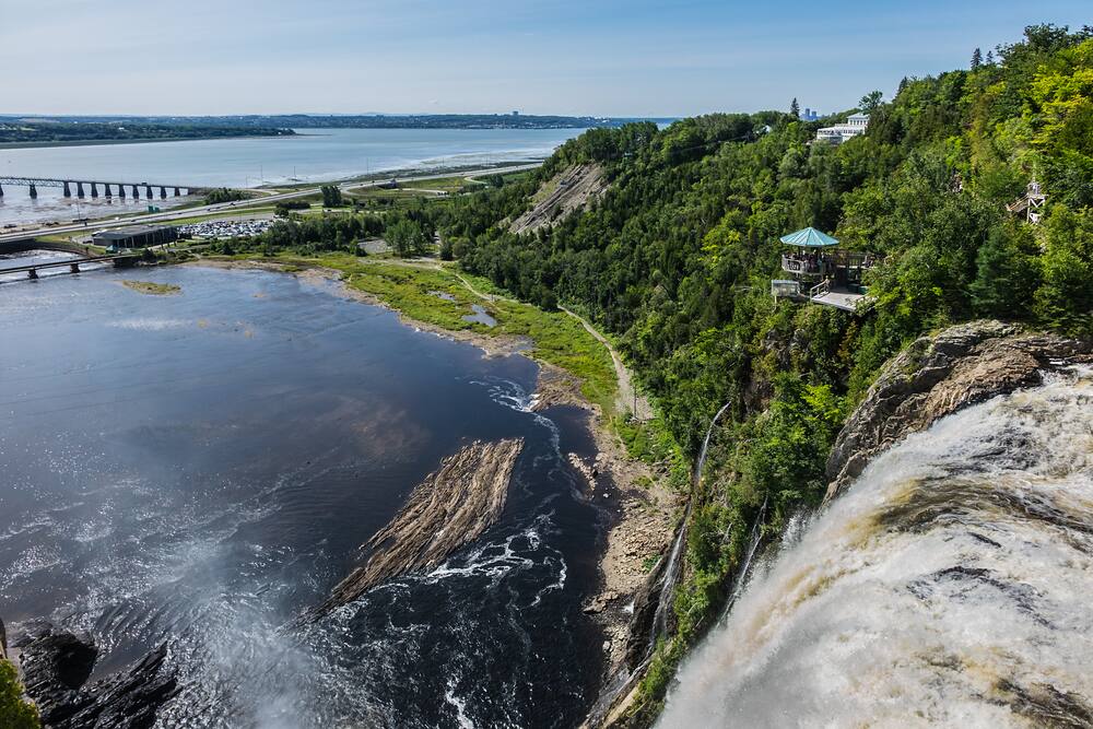 Monmorency Falls See Montmorency Falls on a Canada Cruise with Norwegian